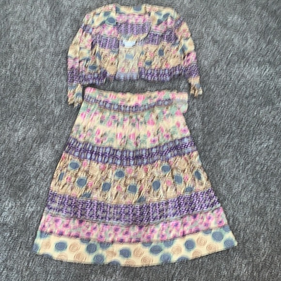 Petite Sophisticate Dresses & Skirts - Fun! Shawl/ jacket skirt set